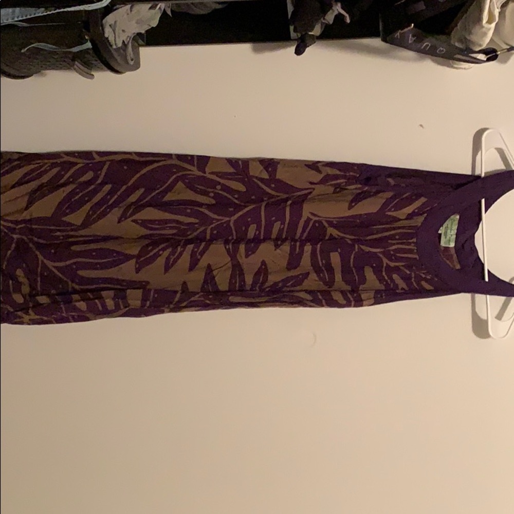 Bamboo Forest Hawaiian Print dress